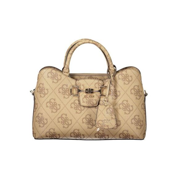 Guess Jeans Black Polyurethane Women Women's Handbag
